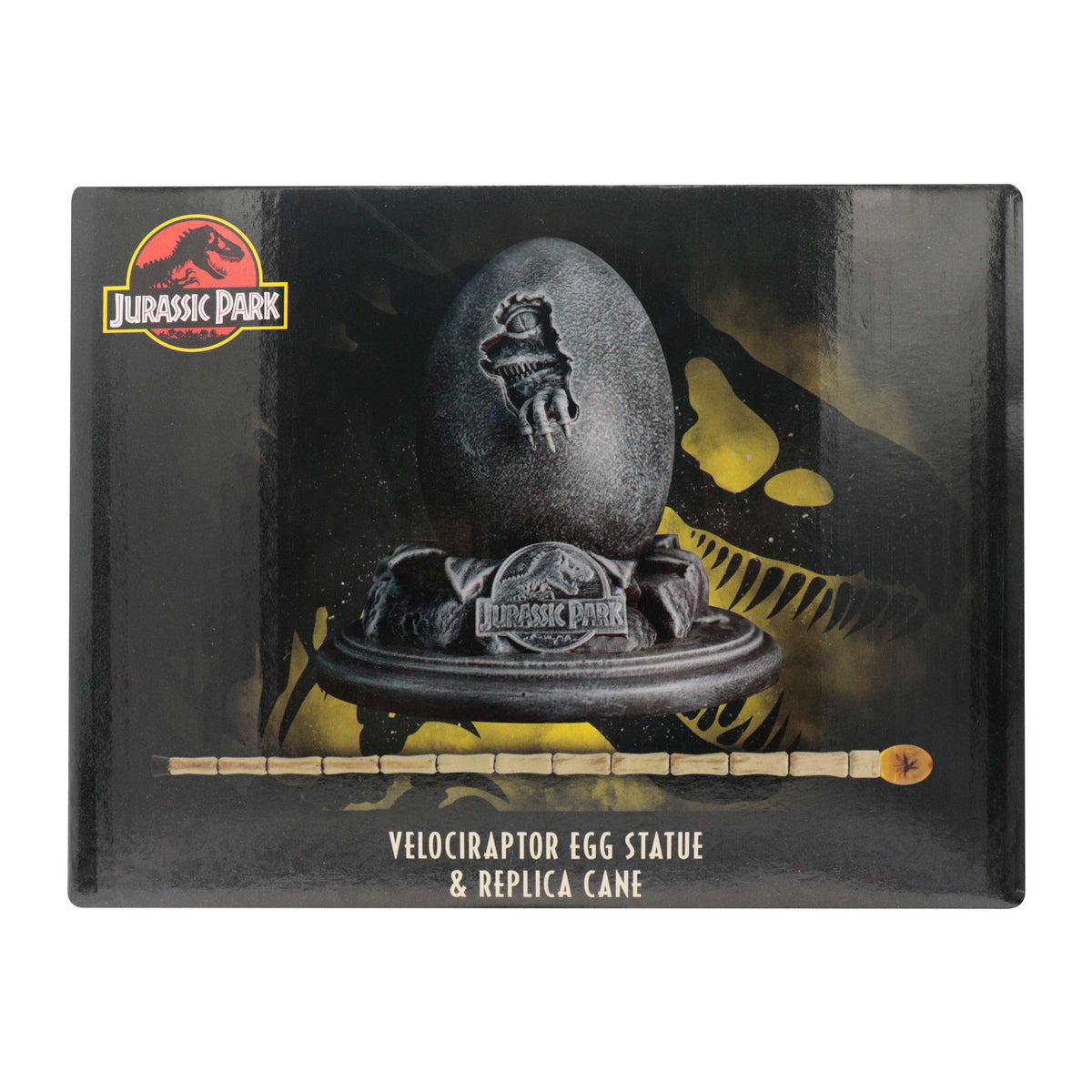 Jurassic Park Collectible Replica - 30th Anniversary Egg & John Hammond Cane Set