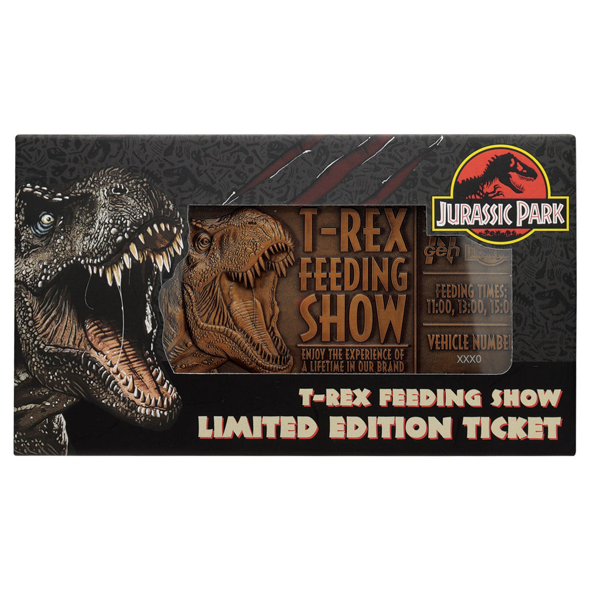 Jurassic Park collector's item - Feeding Show Ticket