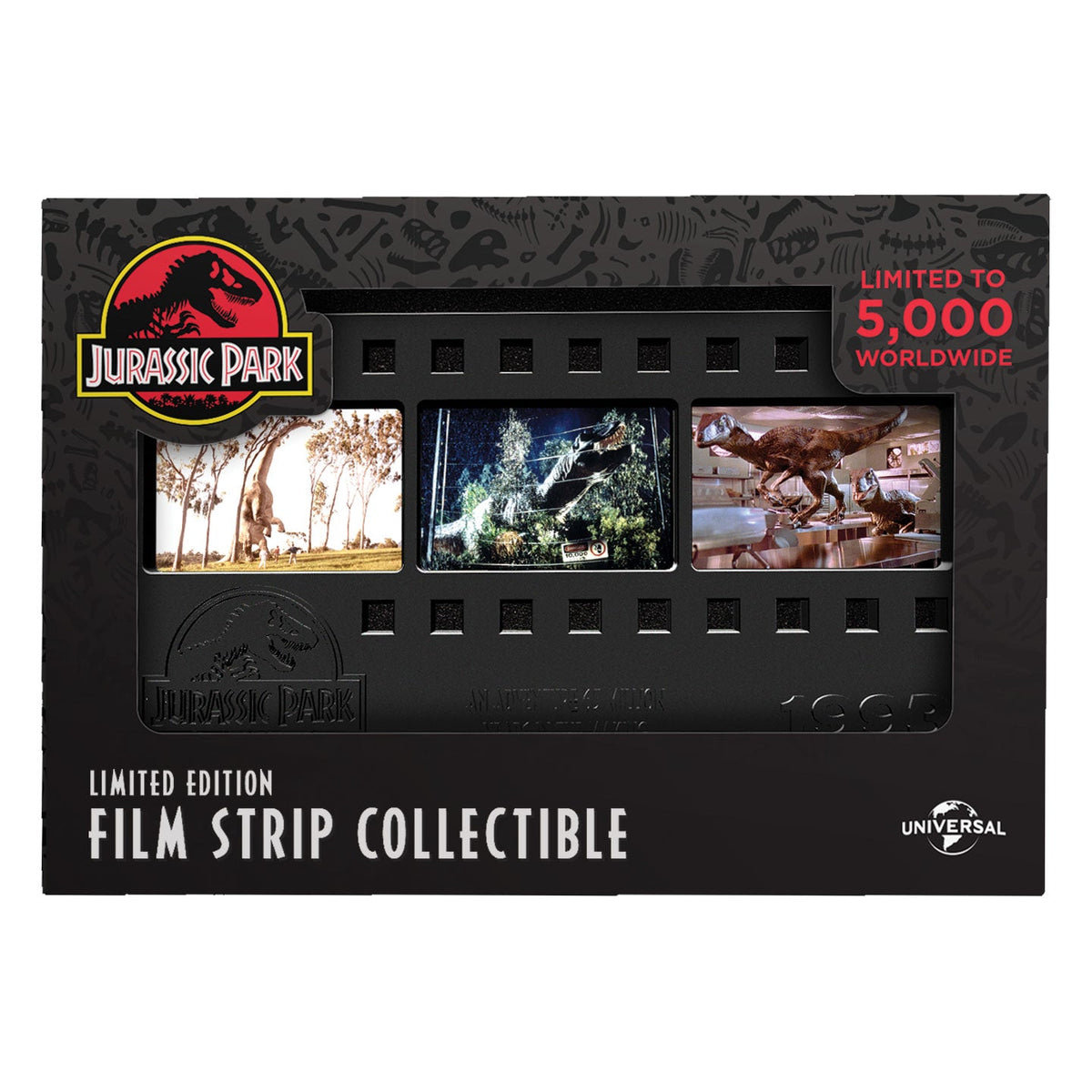 Jurassic Park film strip collector - Metal