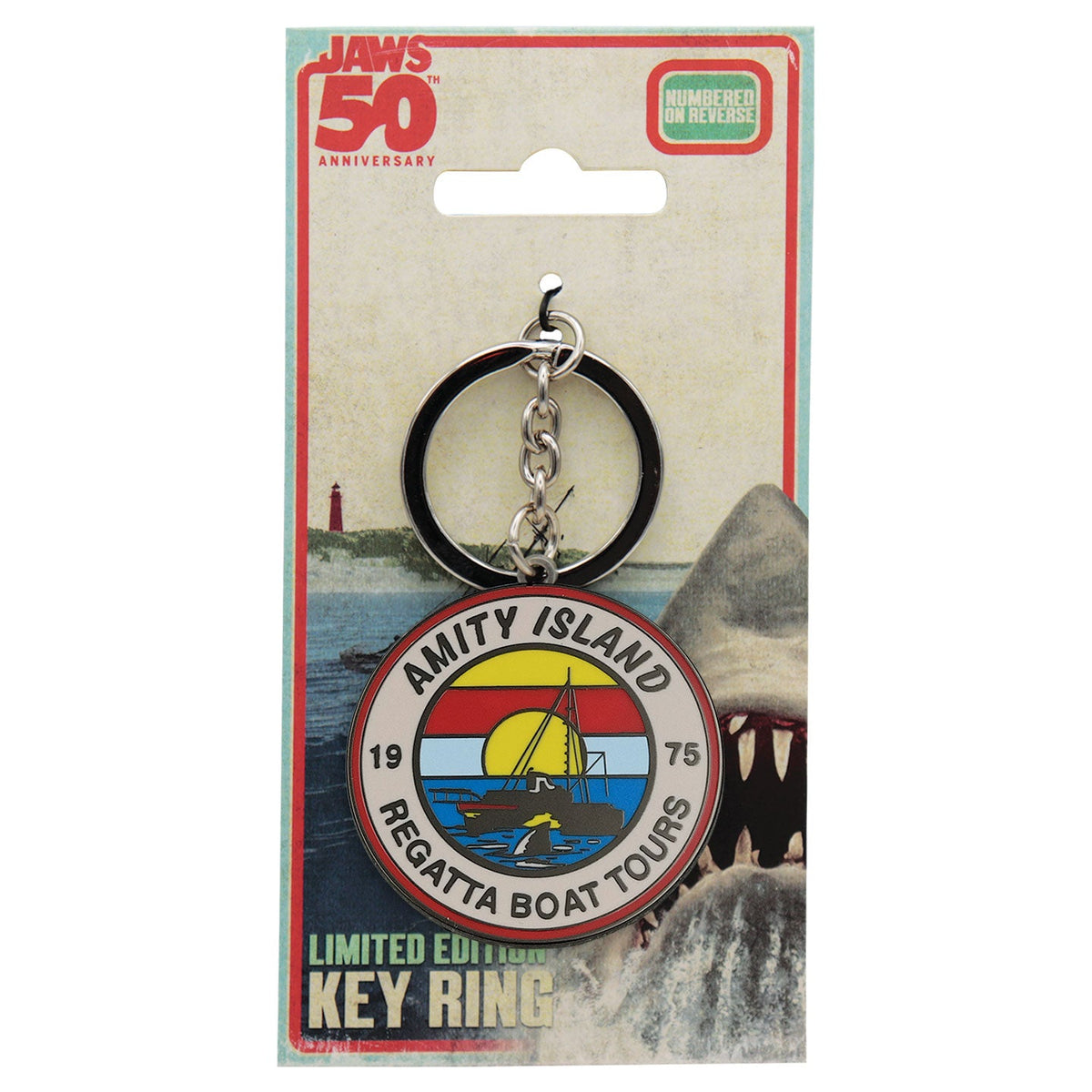 Jaws Keychain - 50th Anniversary Regatta Boat Tour