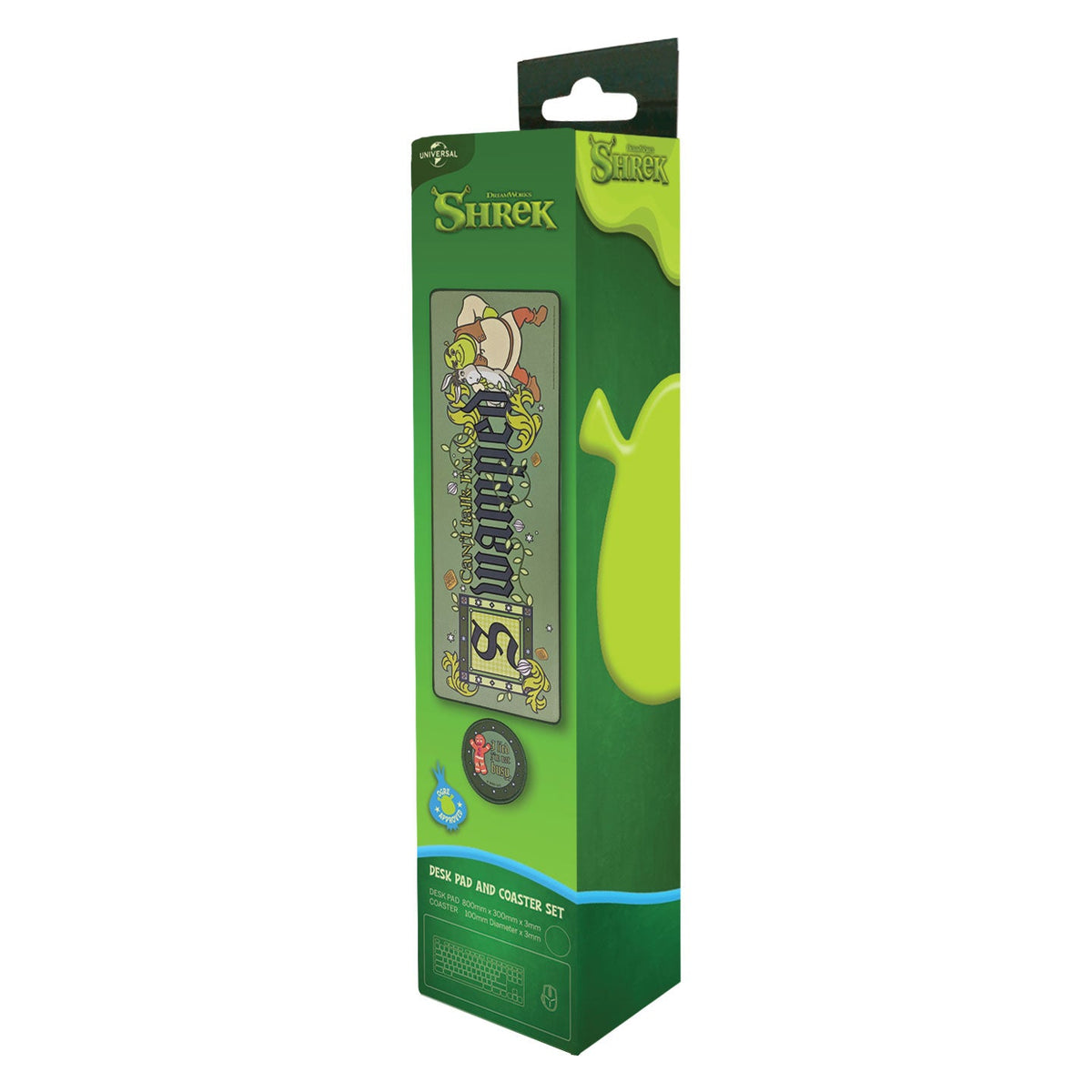 Shrek Desk Mat & Coaster Set
