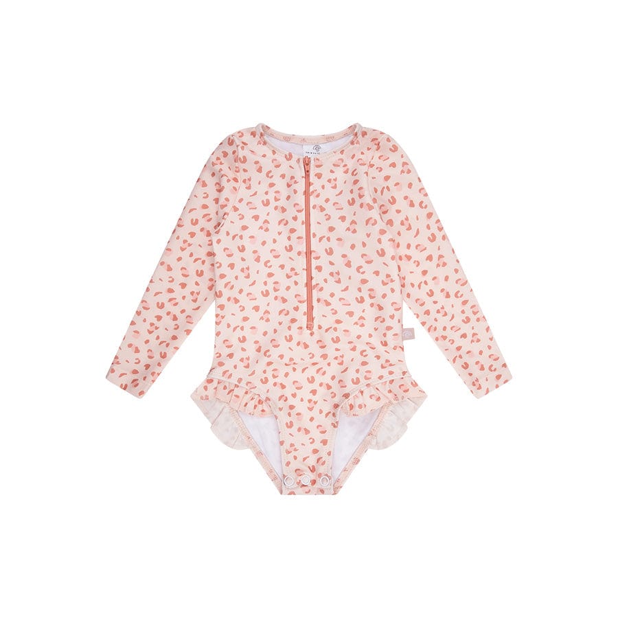 Bundle Swimwear - Old Pink - Leopard