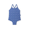 Swimsuit Girls - Blue - Leopard