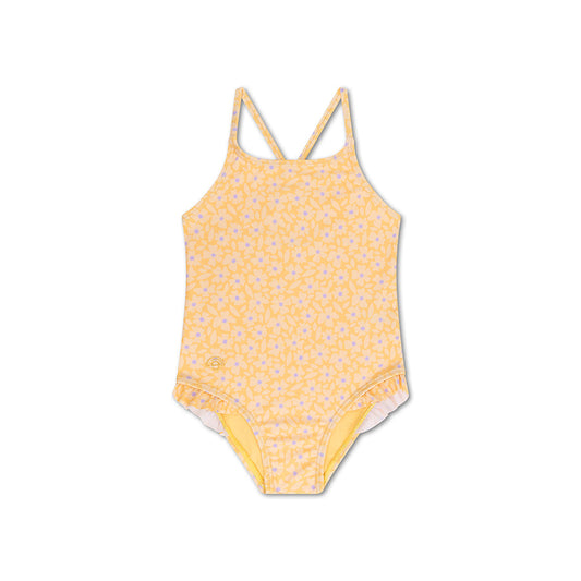 Girls' Swimsuit - Yellow - Florish