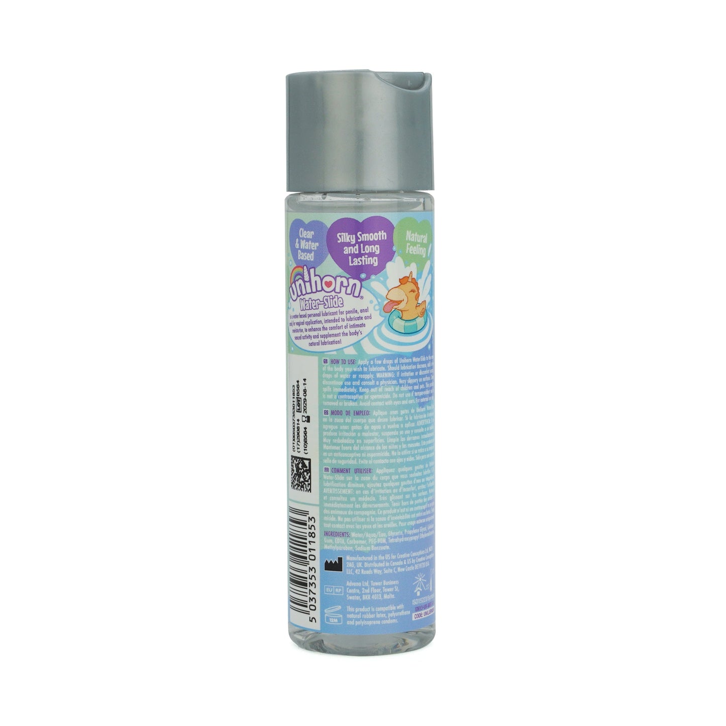 Unihorn Water-Based Lubricant 4.4 fl oz (130ml)