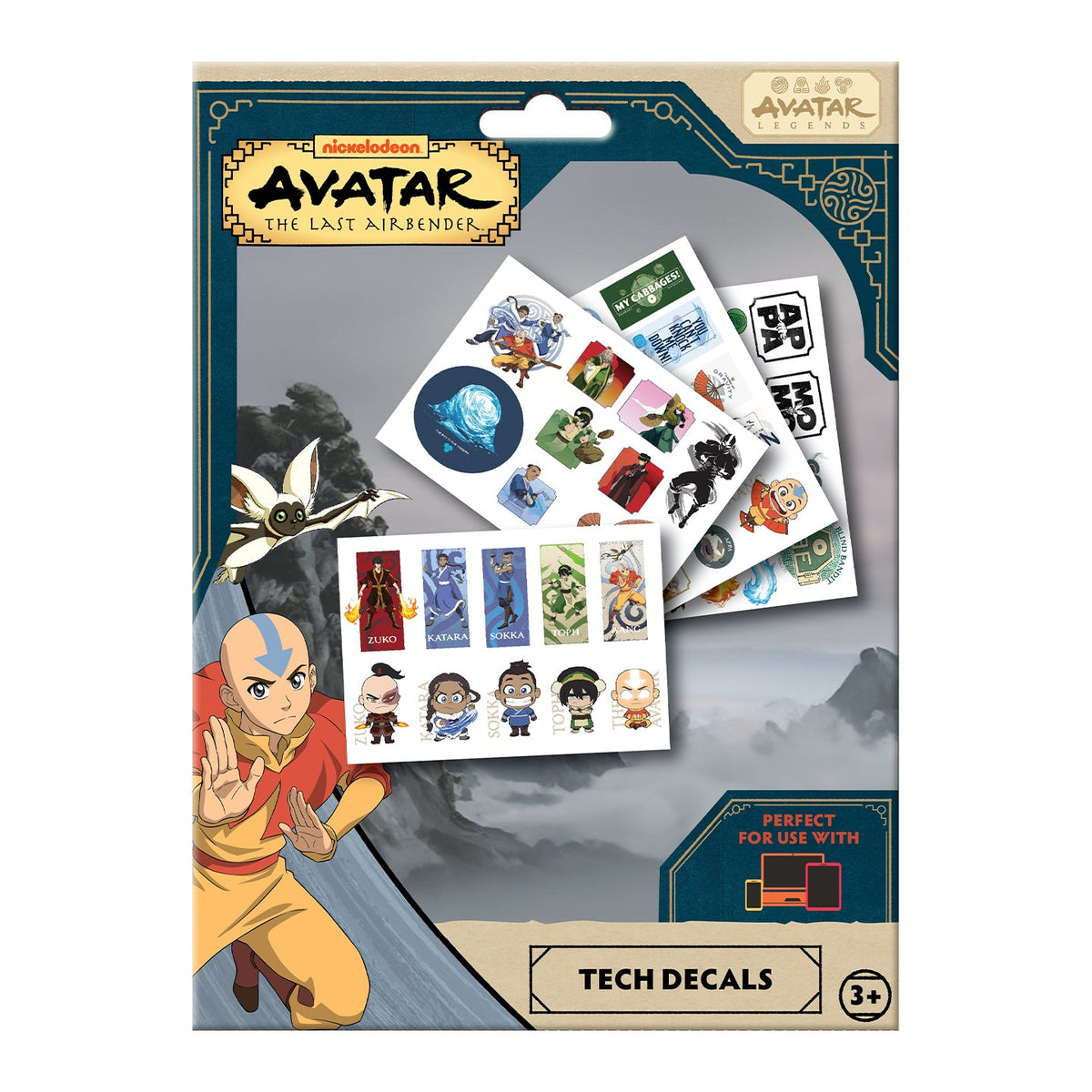 Avatar: The Last Airbender Tech Stickers