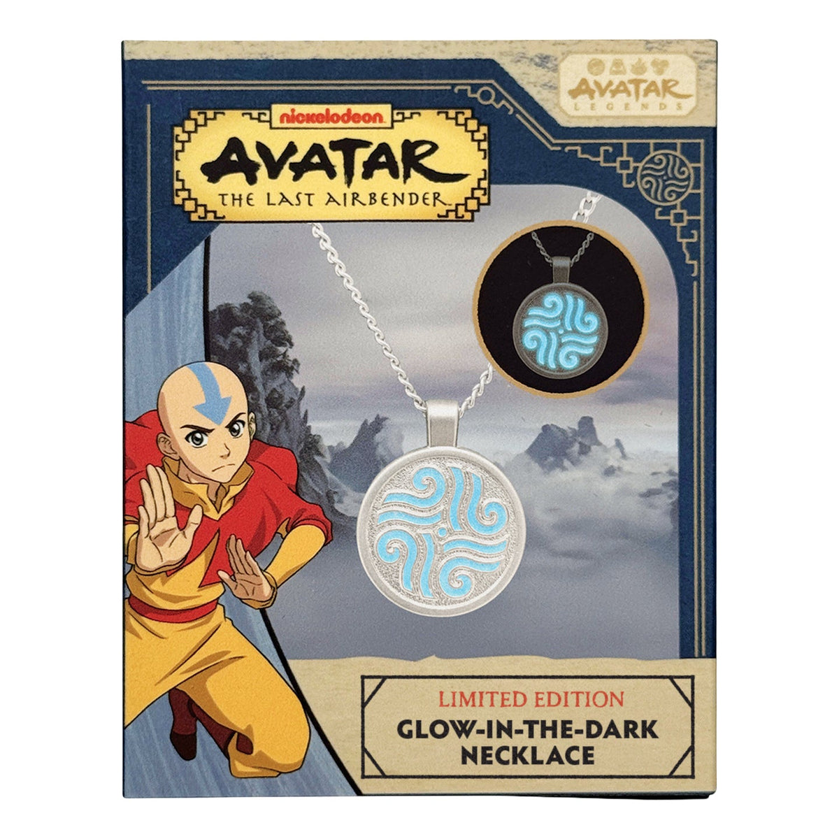 Avatar: The Last Airbender Necklace - Glow-in-the-Dark Elements