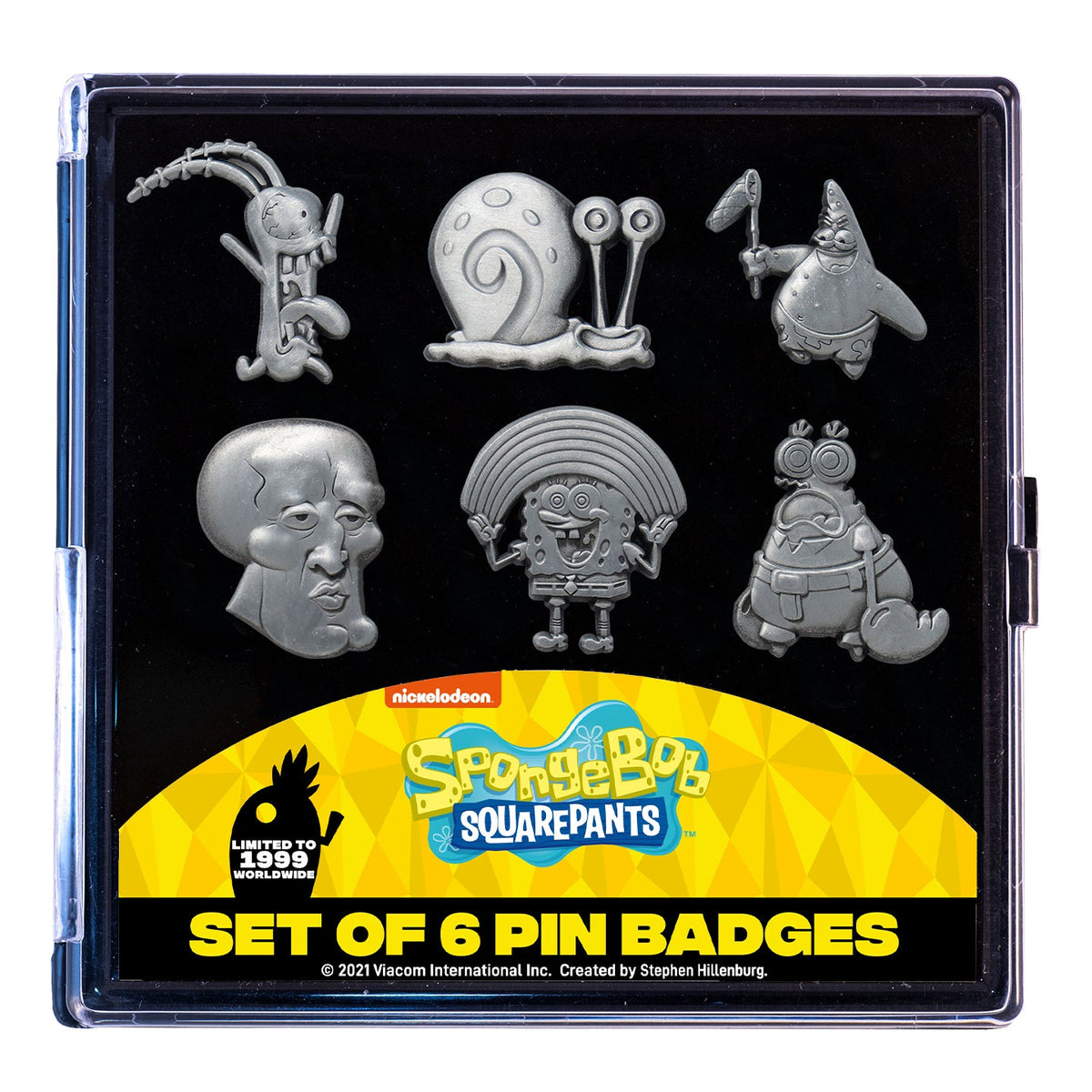 SpongeBob Pin Set - Set of 6