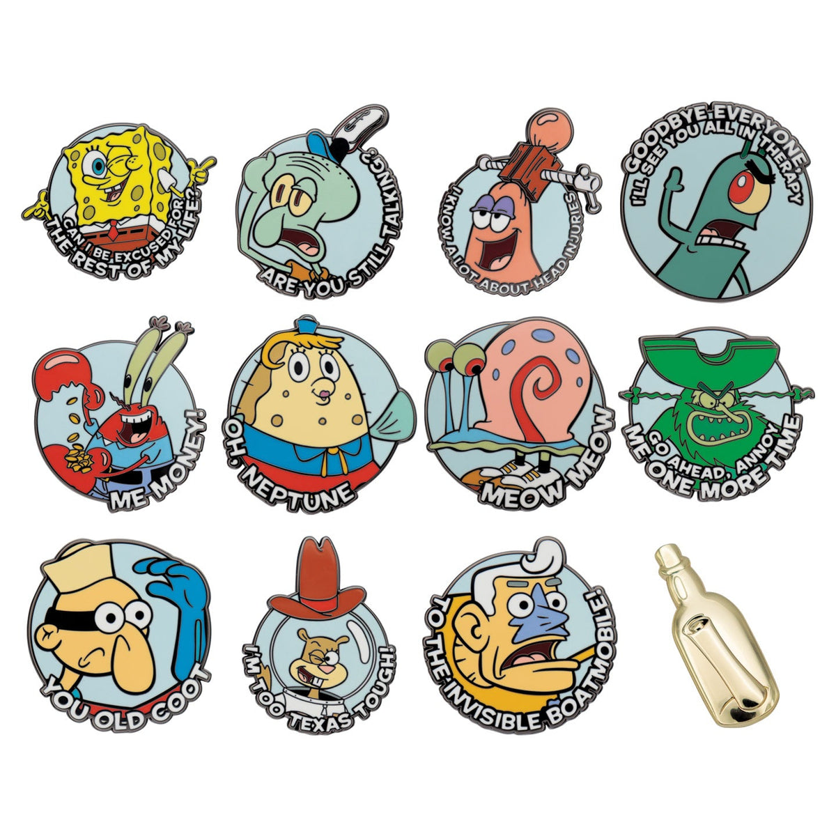 SpongeBob SquarePants Collector's Item - Mystery Pins CDU