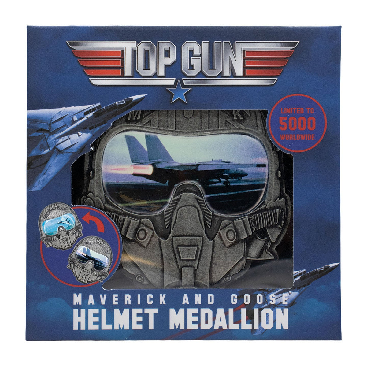 Top Gun Collector's Medallion - Helmet