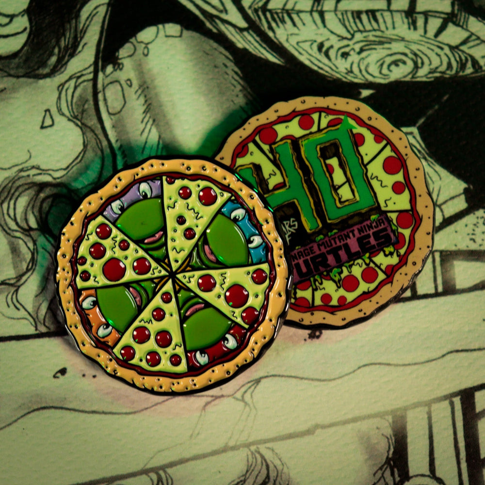 Pièce de Collection Les Tortues Ninja - Pizza (Edition Limitée)