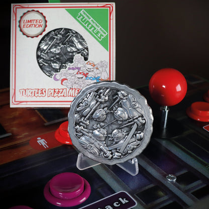 Médaillon collector Les Tortues Ninja - Pizza