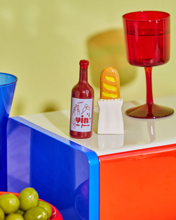 Salière et poivrière Baguette et Vin – vue 2