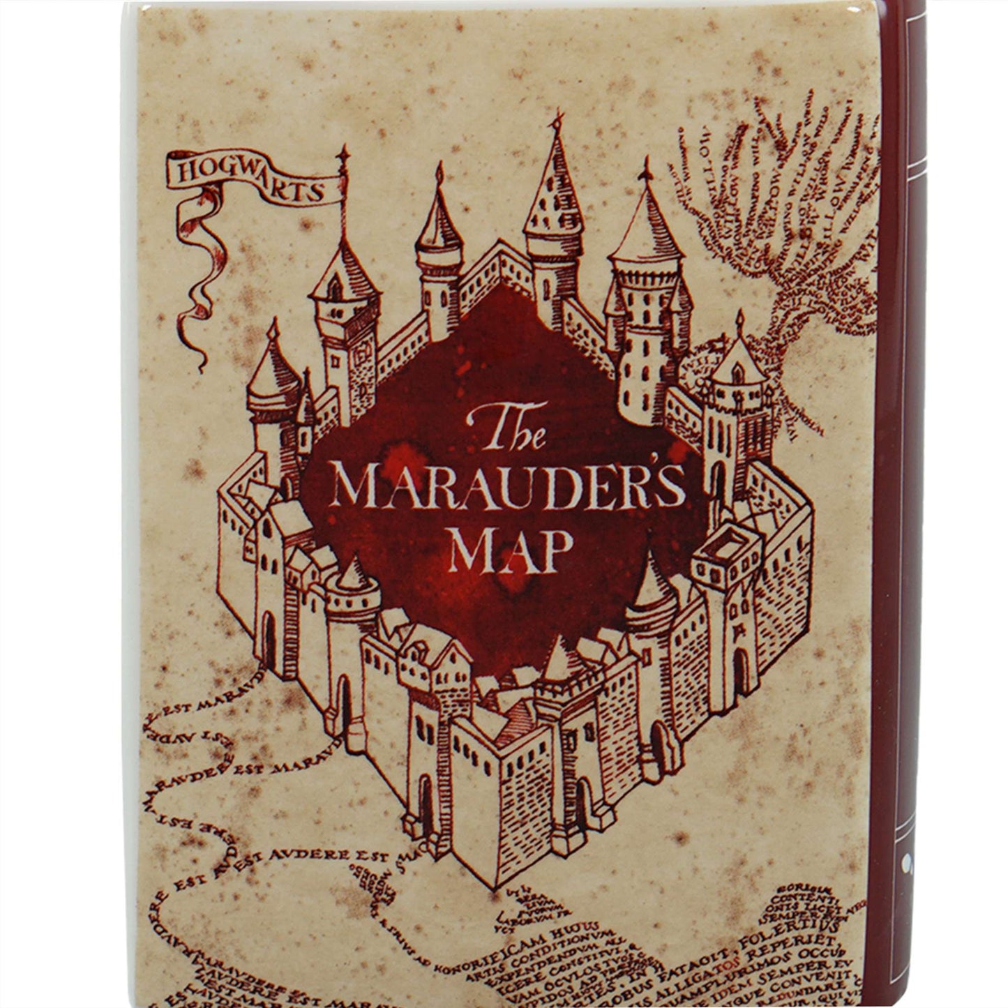 Cache-pot livre en céramique Harry Potter - Carte du Maraudeur 14 cm