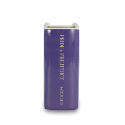 Pulteney Press Pride & Prejud. Ceramic Vase – 14 cm