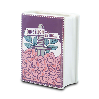 Romantasy Ceramic Book Planter - 14 cm
