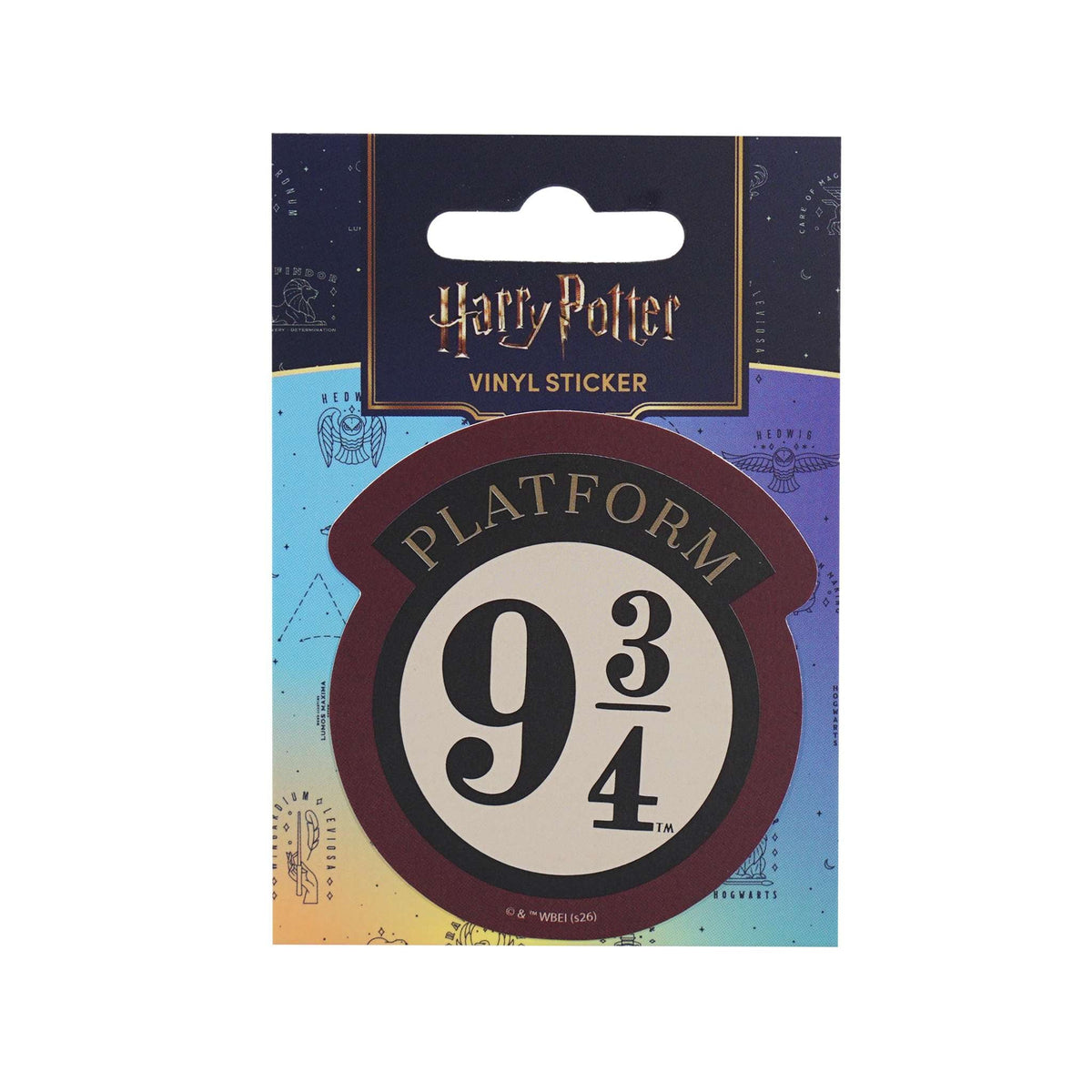 Harry Potter Platform 9 3/4 Vinyl Sticker