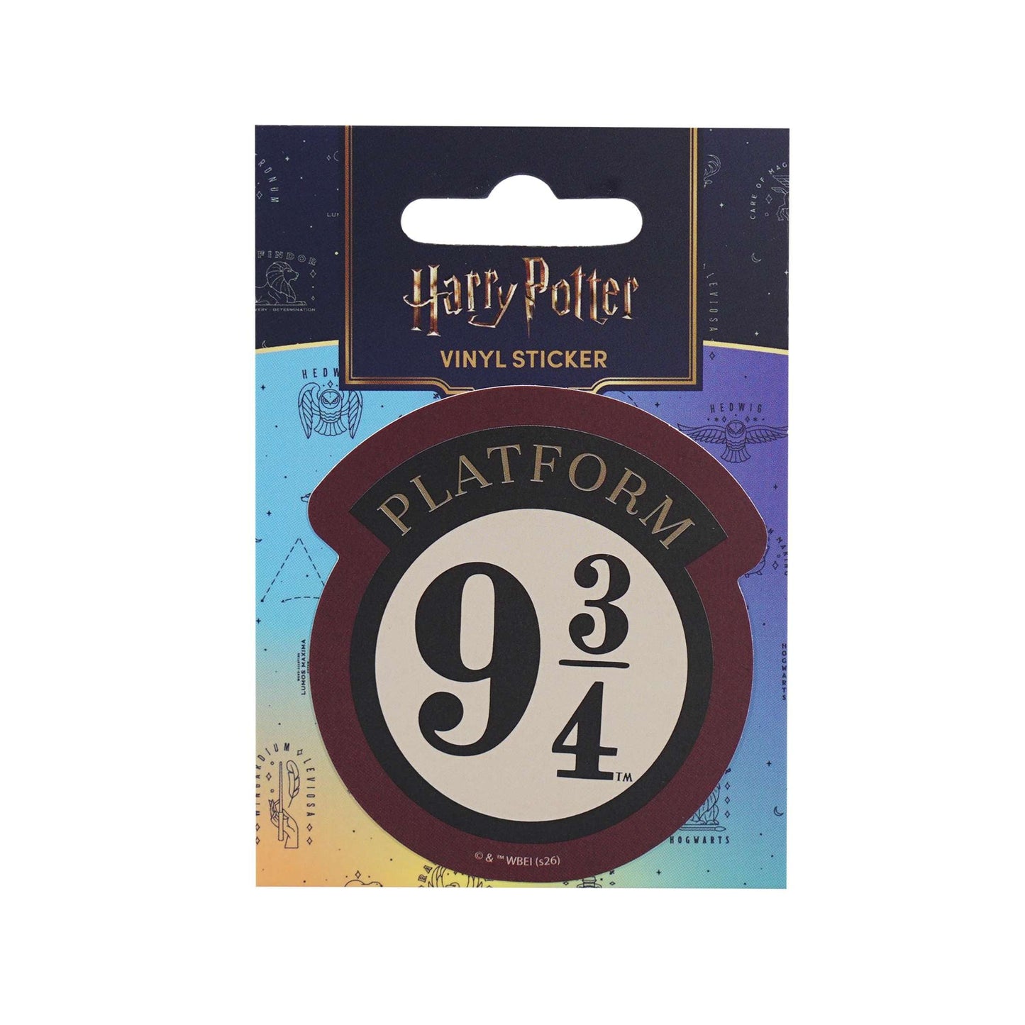 Harry Potter Platform 9 3/4 Vinyl Sticker