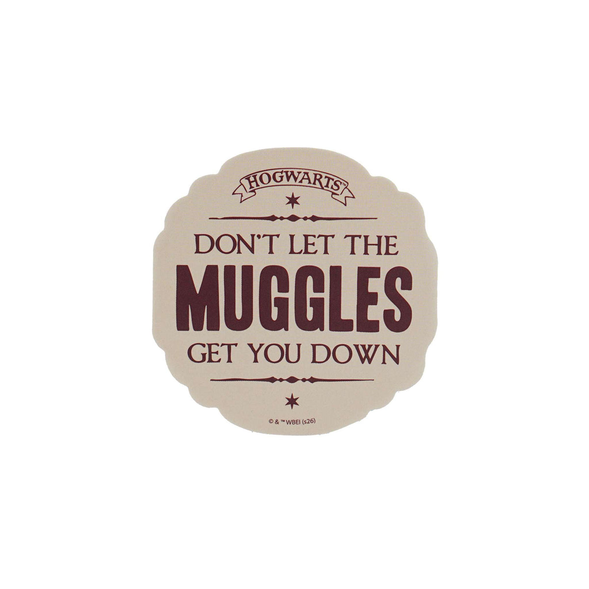 Harry Potter Vinyl Sticker Don't Let The Muggles