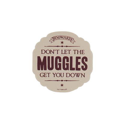 Sticker vinyle Harry Potter - Ne laissez pas les Moldus