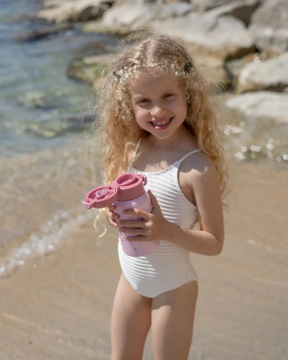 Kids' stainless steel thermal bottle - CAMILA