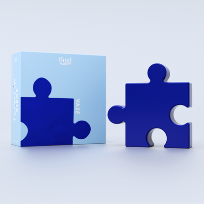 Puzzle bleu