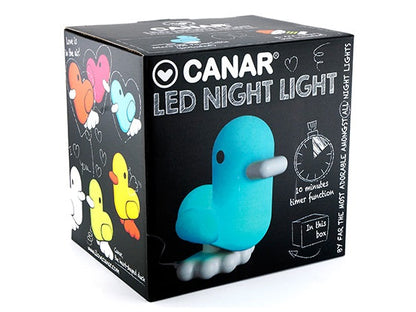 Blue duck night light