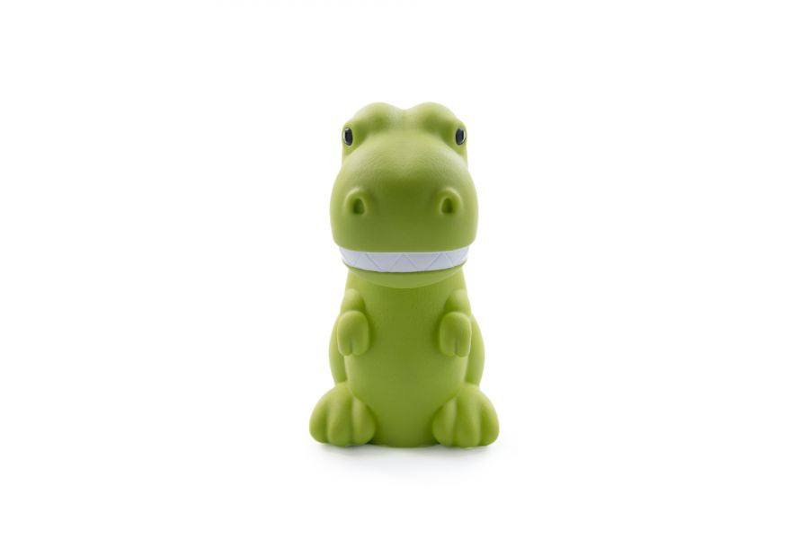 Groene dinosaurus nachtlamp