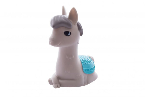 Gray alpaca night light