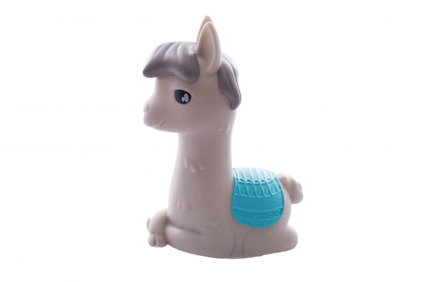 Gray alpaca night light