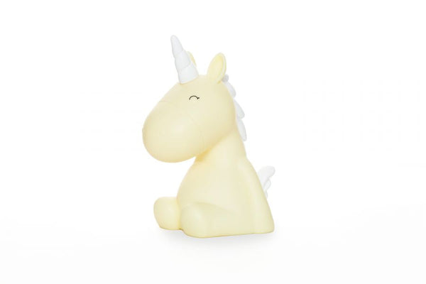 Yellow unicorn night light
