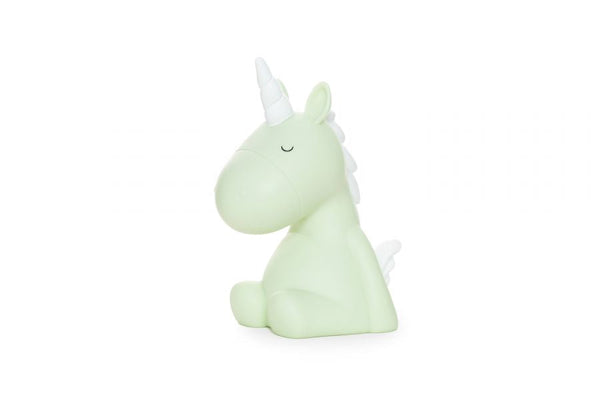 Green unicorn night light