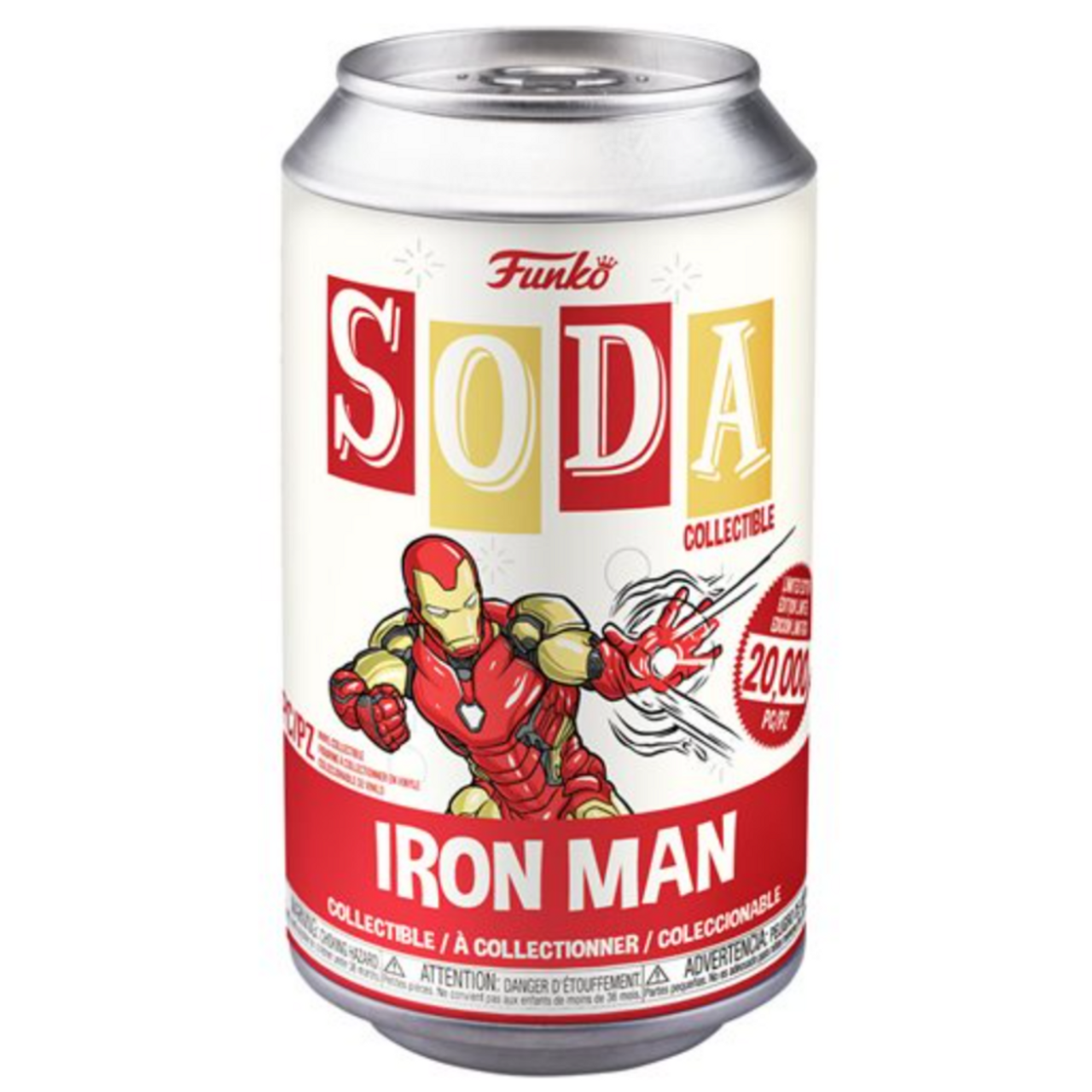 vinyl soda iron man
