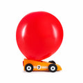 Ballonraceauto Racer Orangestar - 11,5 cm