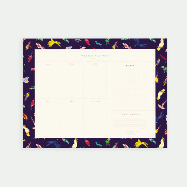 Neon bird - Semainier