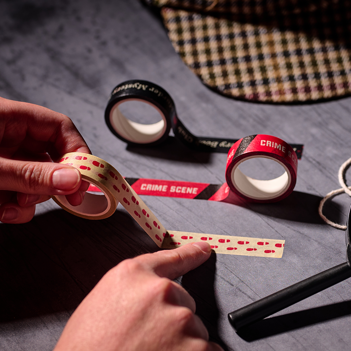 Set of 3 Murder Mystery Club Washi Tapes