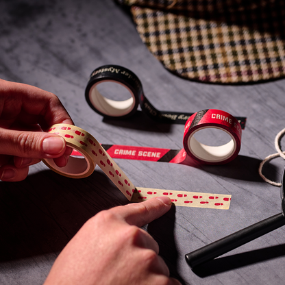Set of 3 Murder Mystery Club Washi Tapes