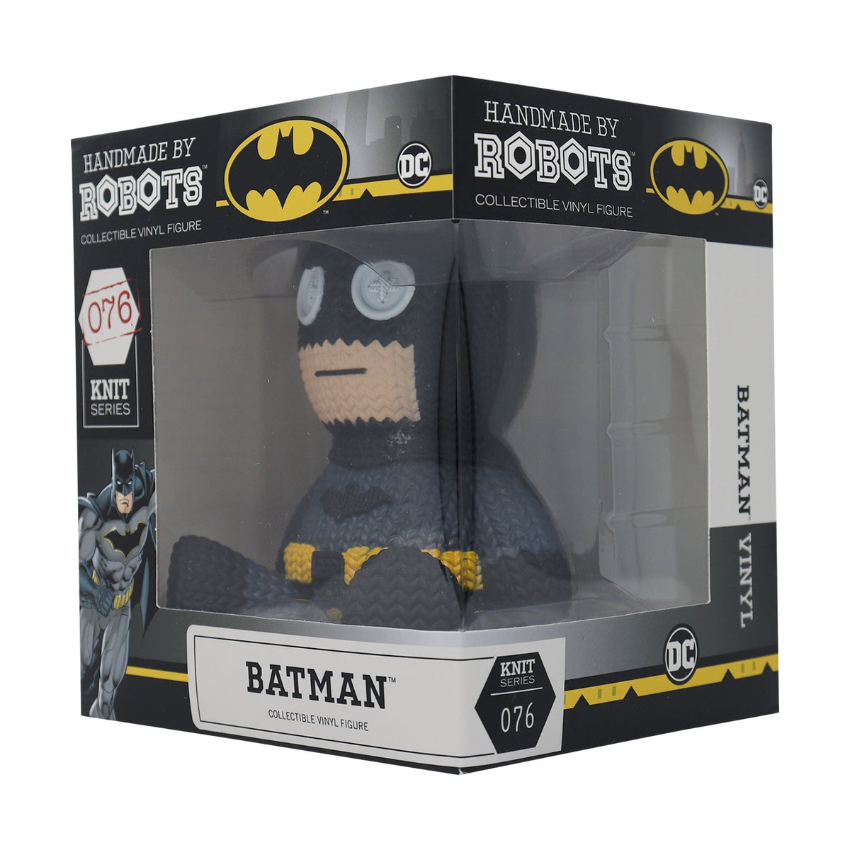 Handmade by Robots DC - Batman Black Suit Edition Vinyl Figure