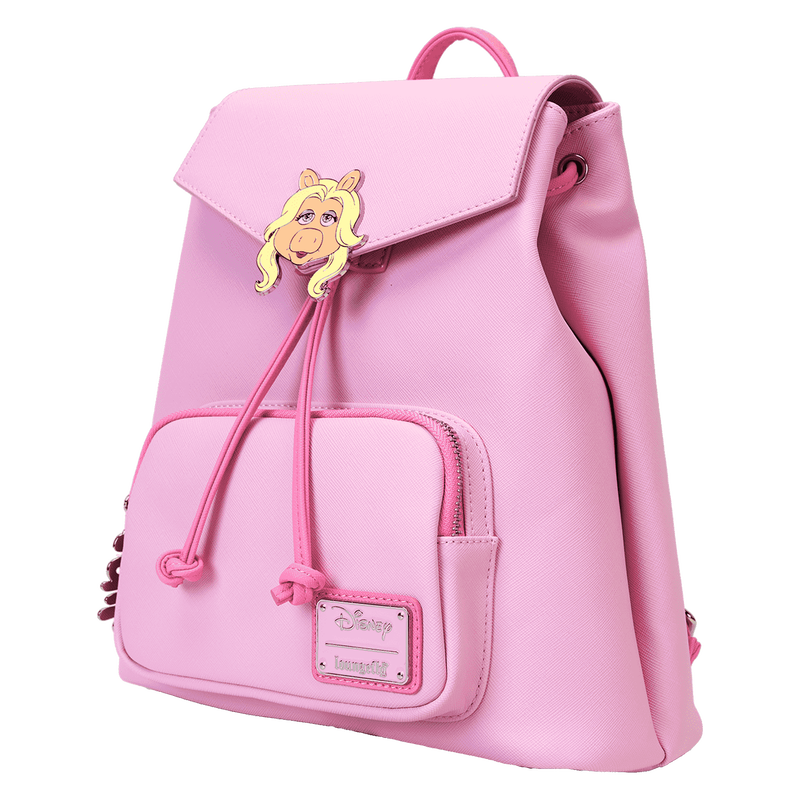 the muppets miss piggy drawstring mini backpack