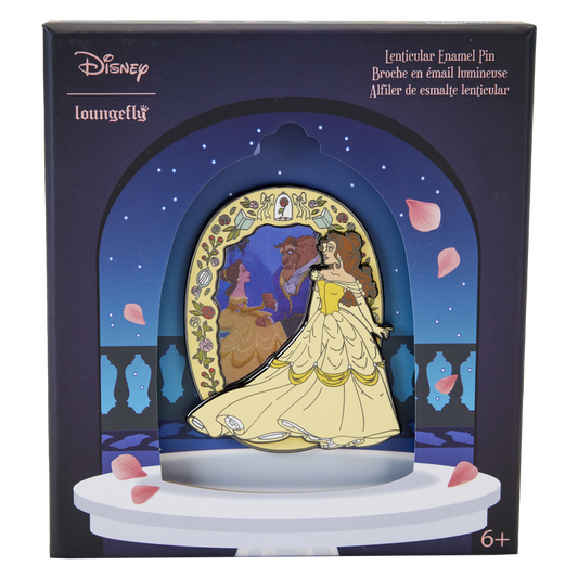 Beauty and the Beast "Belle" Lenticular Pins - Princess Series