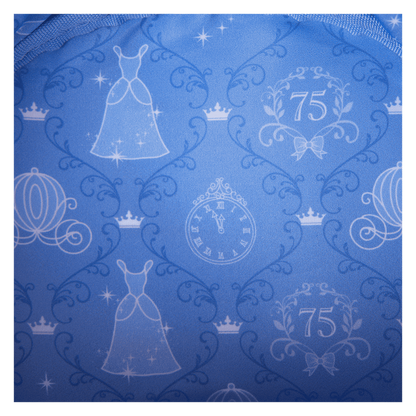 cinderella 75th anniversary carriage crossbody bag loungefly