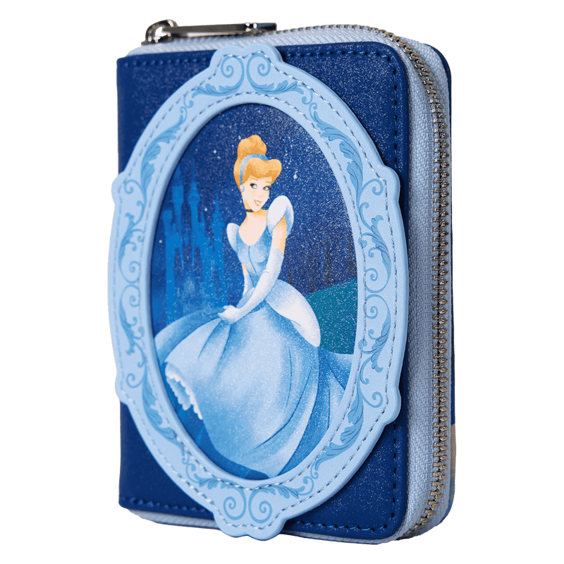 cinderella 75th anniversary royal ball zip around wallet