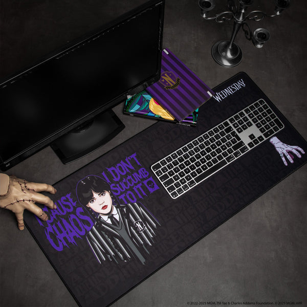 Desk mat I sow chaos