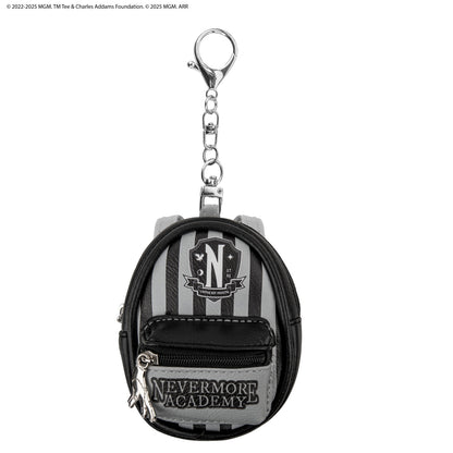 Nevermore Academy Black Pouch Keychain