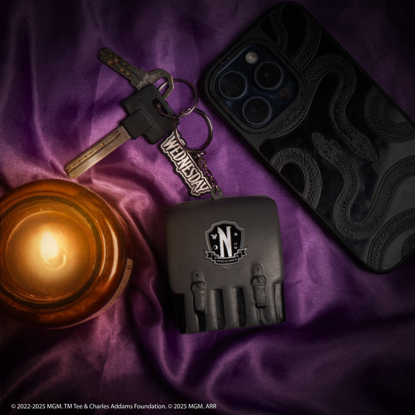 Nevermore Academy Backpack Squishy Keychain