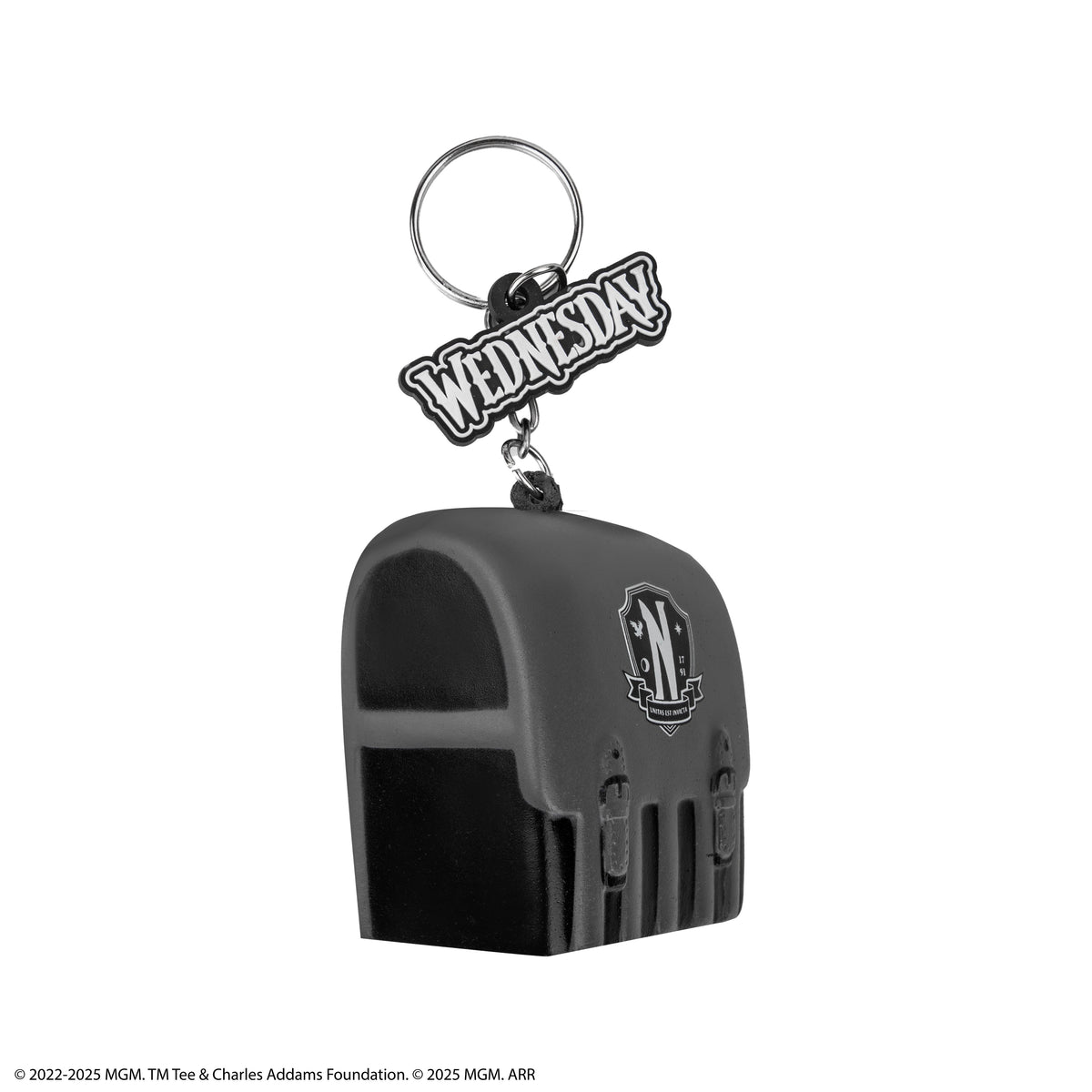 Nevermore Academy Backpack Squishy Keychain