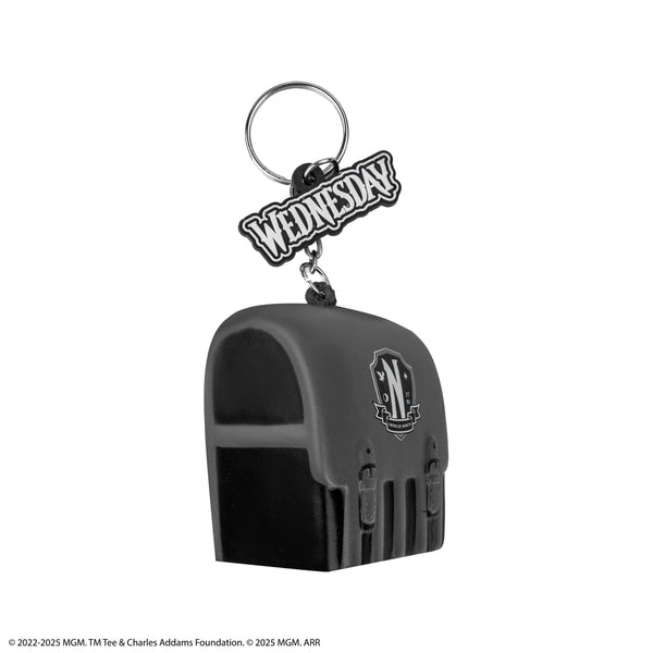 Nevermore Academy Backpack Squishy Keychain