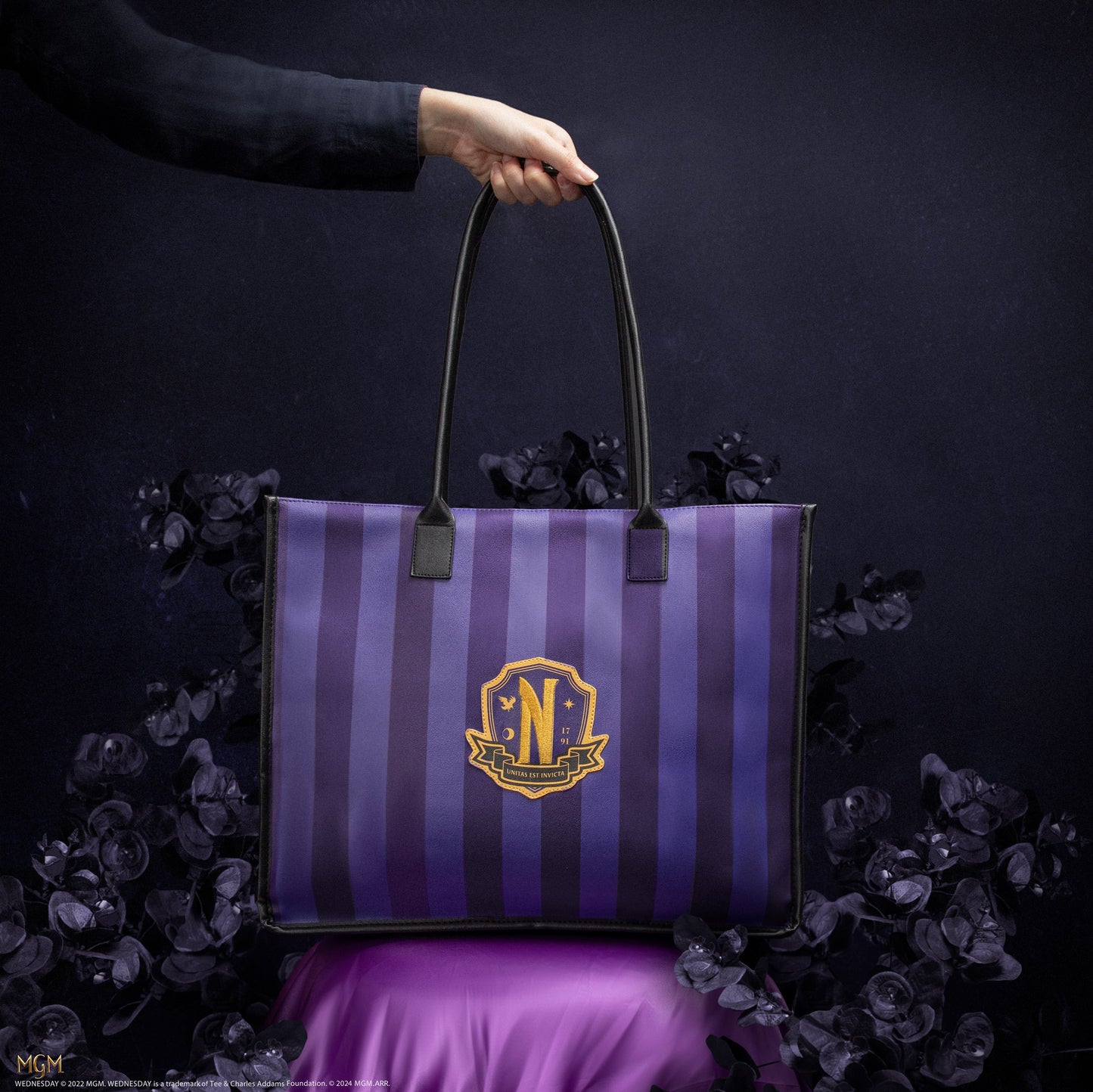 Nevermore Academy Violet Tote Bag