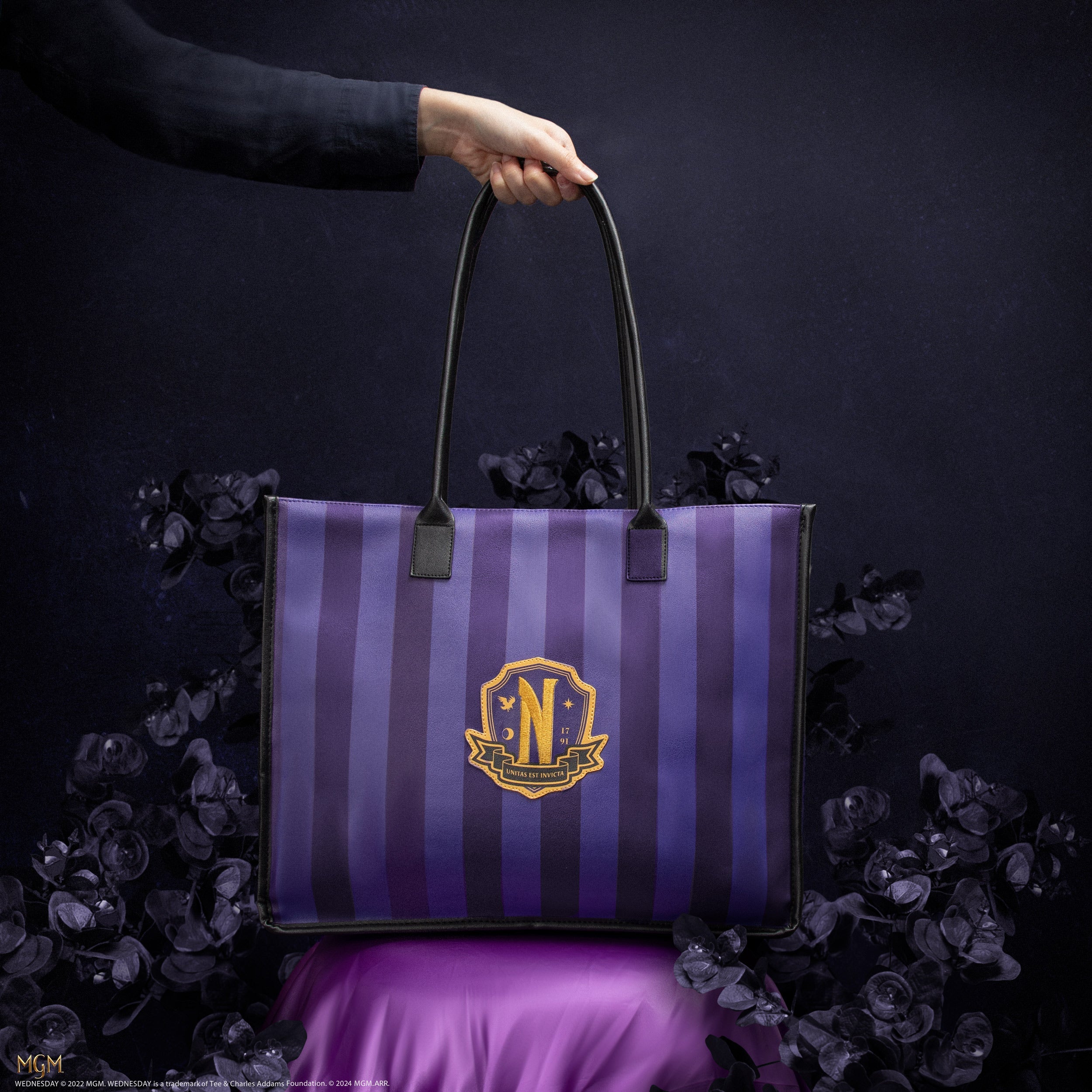 Nevermore Academy Violet Tote Bag