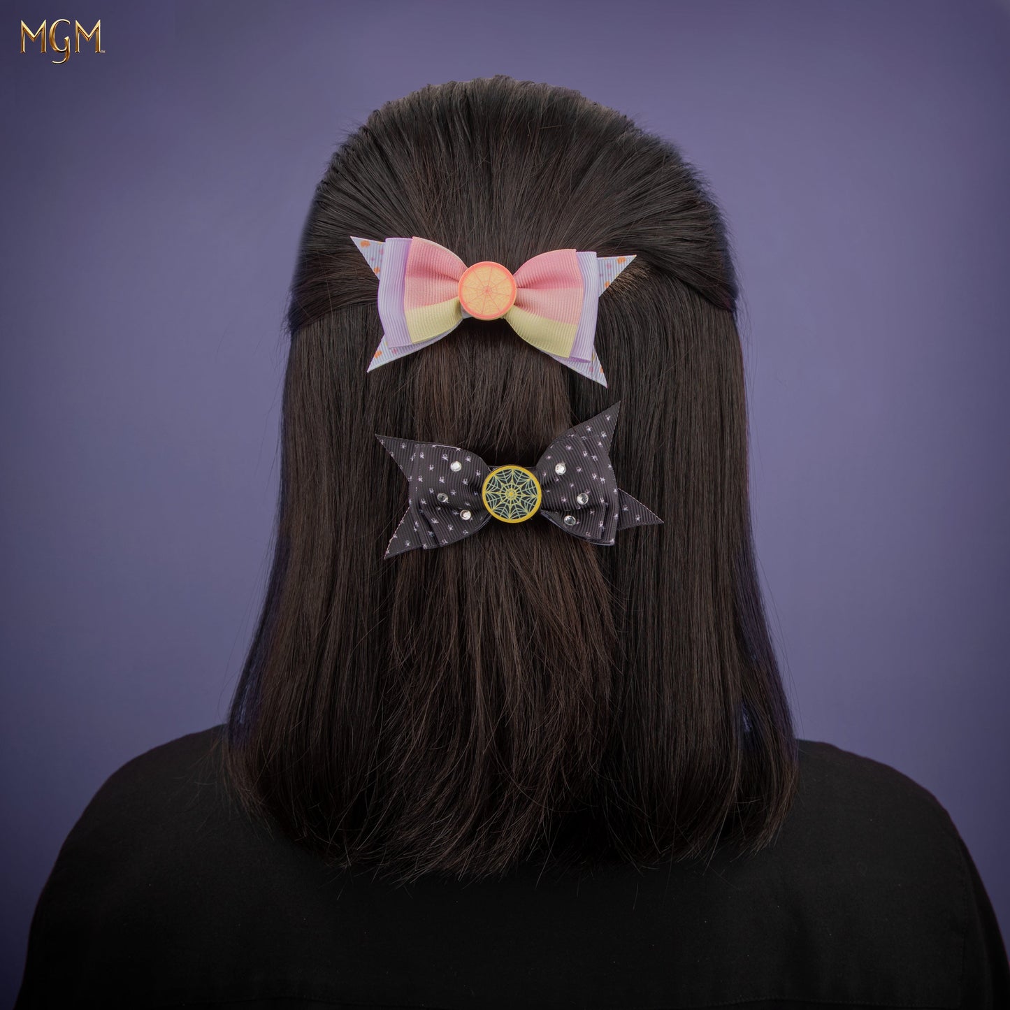 Set of 4 Wednesday hair clips
